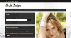 Desktop Screenshot of be-je.com