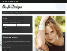 Tablet Screenshot of be-je.com